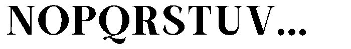 Serafin Static Ultra Bold Font UPPERCASE