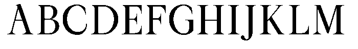 Serafin Font UPPERCASE
