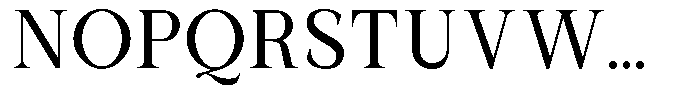 Serafin Font UPPERCASE