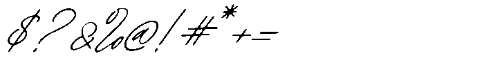 Serafiona Maleri Italic Font OTHER CHARS