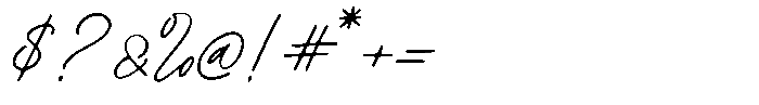 Serafiona Maleri Regular Font OTHER CHARS