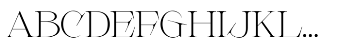 Seragi Font UPPERCASE