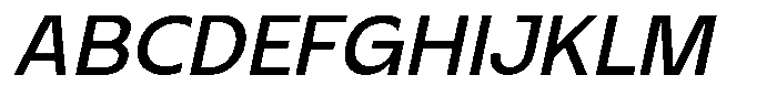 Seragil Italic Font UPPERCASE