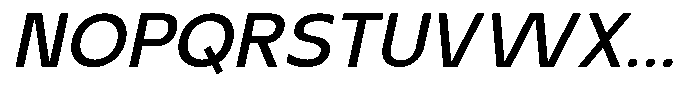 Seragil Italic Font UPPERCASE