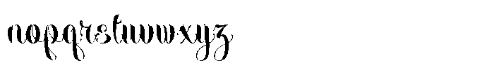Serahine Regular Font LOWERCASE