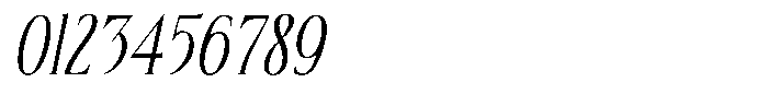 Seraline Orchid Italic Font OTHER CHARS