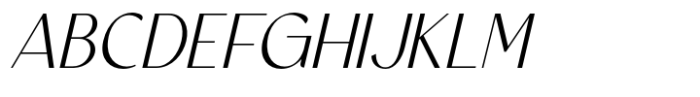Seraphic Italic Font UPPERCASE