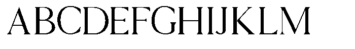 Seraphile Font UPPERCASE