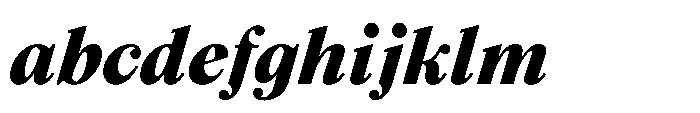 Seraphine Caption Black Italic FONT