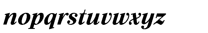 Seraphine Caption Bold Italic Font LOWERCASE