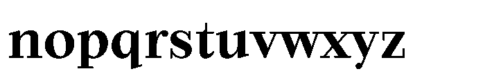 Seraphine Caption Bold Font LOWERCASE