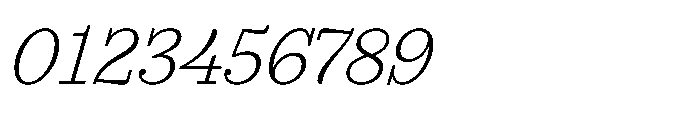 Seraphine Caption Extra Light Italic Font OTHER CHARS