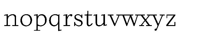Seraphine Caption Light Font LOWERCASE