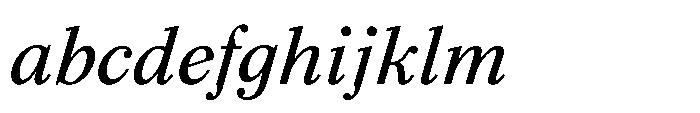 Seraphine Caption Medium Italic FONT