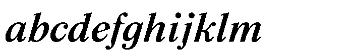 Seraphine Caption Semibold Italic FONT