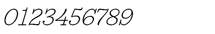 Seraphine Caption Thin Italic Font OTHER CHARS