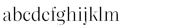 Seraphine Display Light FONT