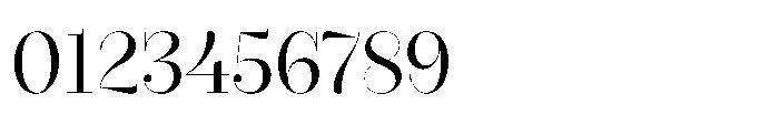 Seraphine Display Regular Font OTHER CHARS