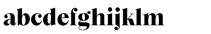 Seraphine Headline Extra Bold FONT
