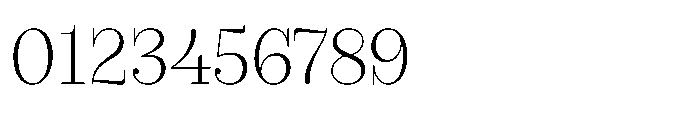 Seraphine Headline Extra Light Font OTHER CHARS