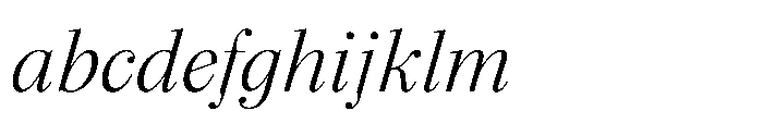 Seraphine Headline Light Italic FONT