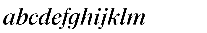 Seraphine Headline Medium Italic FONT
