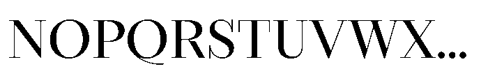 Seraphine Headline Medium Font UPPERCASE