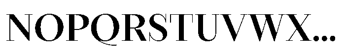 Seraphine Headline Semibold Font UPPERCASE