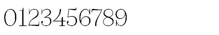 Seraphine Headline Thin Font OTHER CHARS