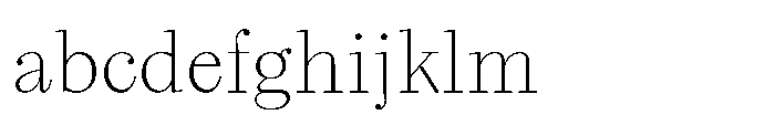 Seraphine Headline Thin FONT