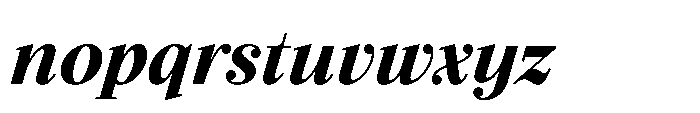 Seraphine Text Bold Italic Font LOWERCASE