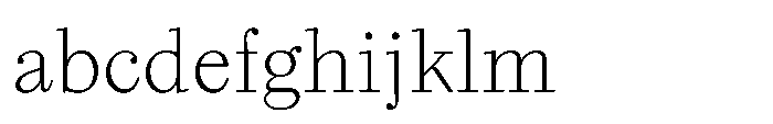 Seraphine Text Extra Light FONT