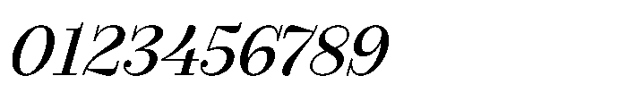 Seraphine Text Medium Italic Font OTHER CHARS