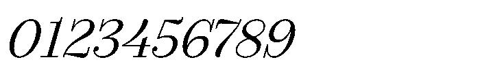Seraphine Text Regular Italic Font OTHER CHARS