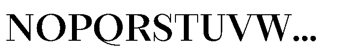 Seraphine Text Semibold Font UPPERCASE