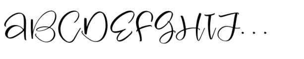 Seraphy Blossom Regular Font UPPERCASE