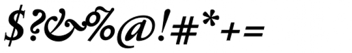 Serapion Bold Italic Font OTHER CHARS