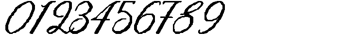 Seratonin Inkbleed Font OTHER CHARS