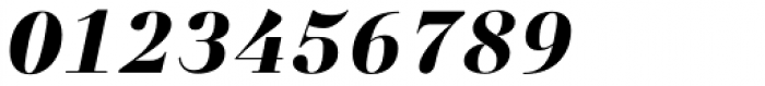 Seravee Black Italic Font OTHER CHARS