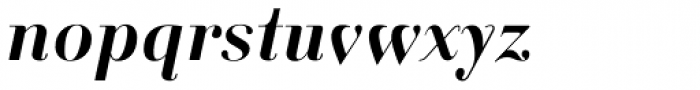 Seravee Bold Italic Font LOWERCASE