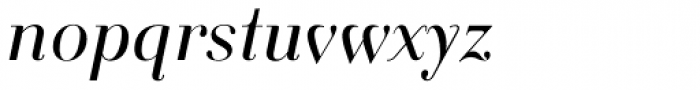 Seravee Italic Font LOWERCASE