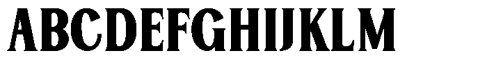 Serelia Bold Font UPPERCASE