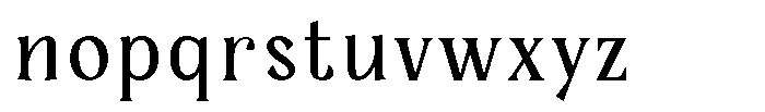 Serelia Light Font LOWERCASE