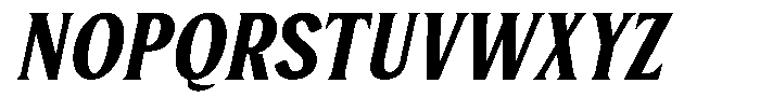 Serelia Semi Bold Italic Font UPPERCASE