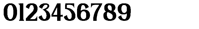 Serelia Semi Bold Font OTHER CHARS