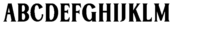 Serelia Semi Bold Font UPPERCASE