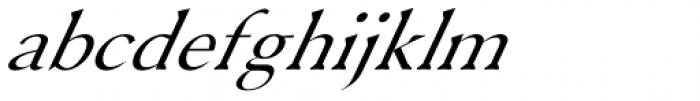 Serenity Font Duo Serif Italic Font LOWERCASE