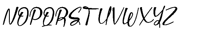 Serenive Font UPPERCASE
