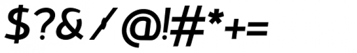 Sereno Bold Italic Font OTHER CHARS