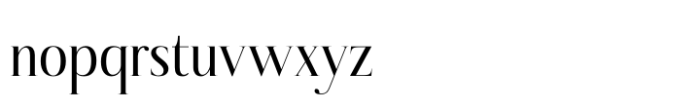 Serfiyan Regular Font LOWERCASE